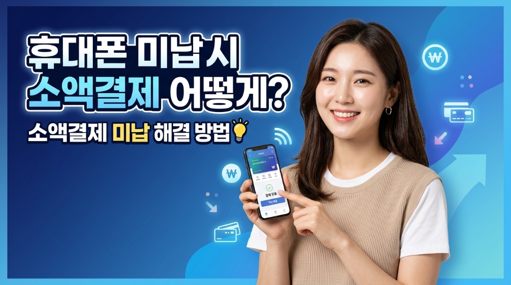 휴대폰 미납 시 소액결제미납 해결 방법 – 빠른 처리 가이드